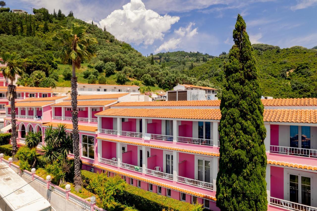 The Pink Palace Hostel Agios Gordios  Exterior foto